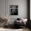 Elephant Elegance Poster