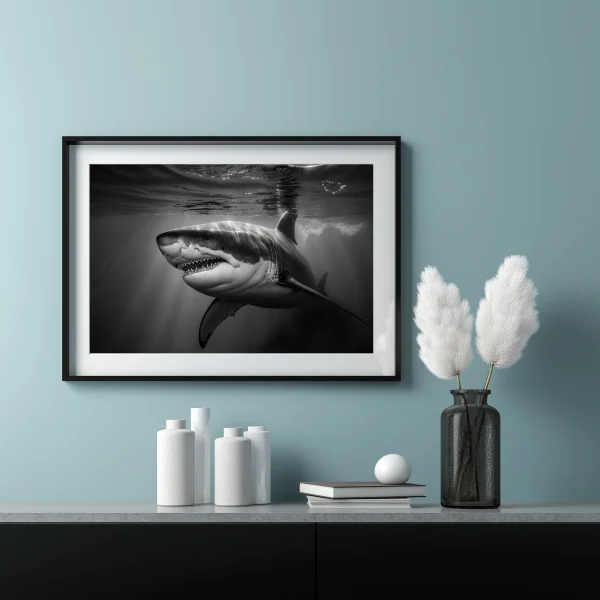 Great White Shark Poster