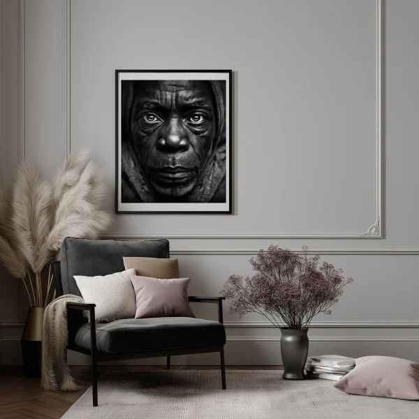 Soulful Portrait Poster